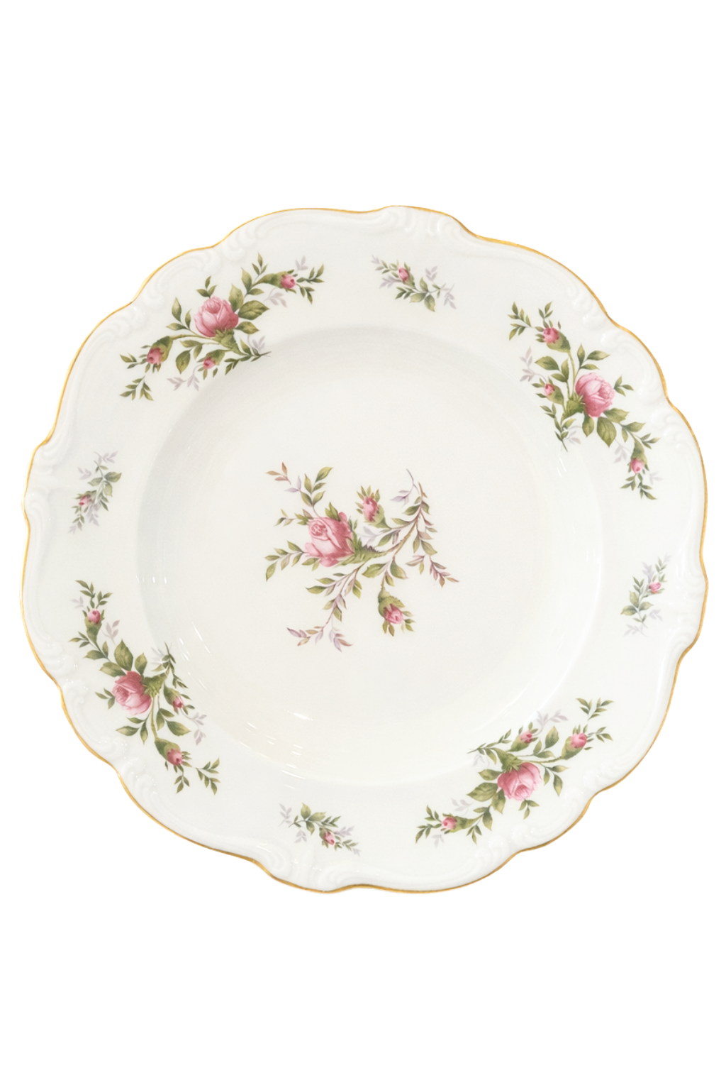 Pompadour Rose Garden | Selb, Germany Floral Vintage Plate