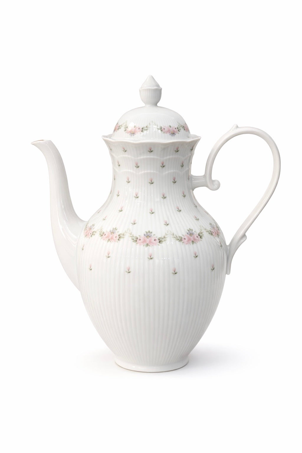 Ak Kaiser Germany “Romantica Marseille” Floral Coffee Pot | Vintage Porcelain Elegance