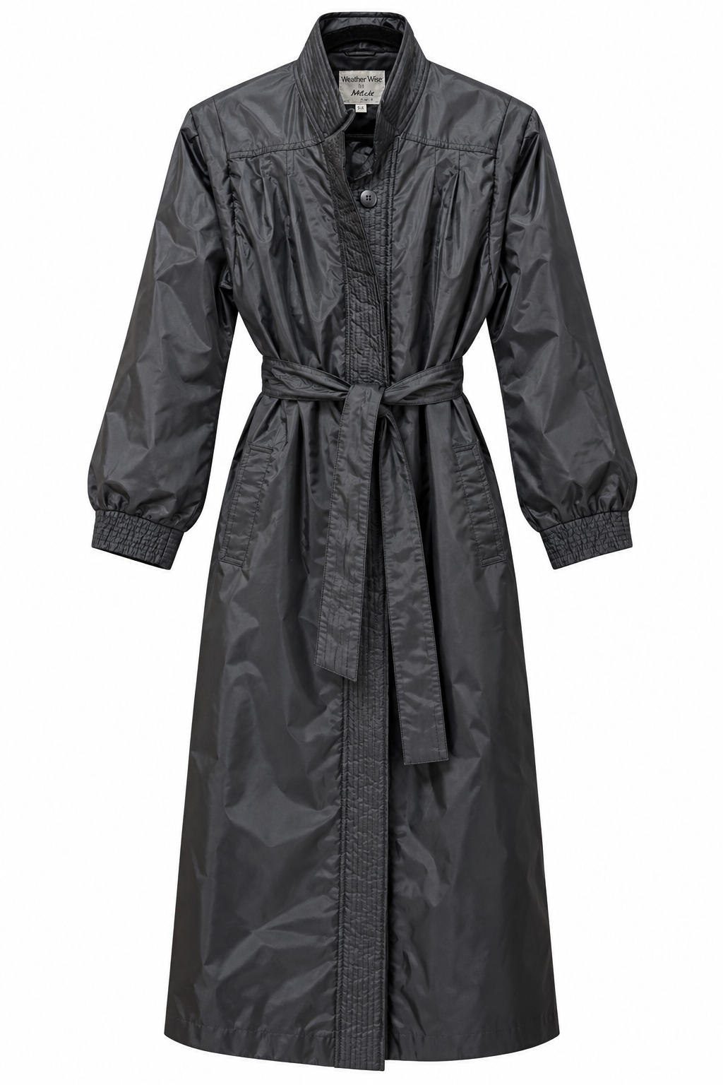 Vintage Weather Wise by Nikki Black Belted Trench Coat | Size 5/6