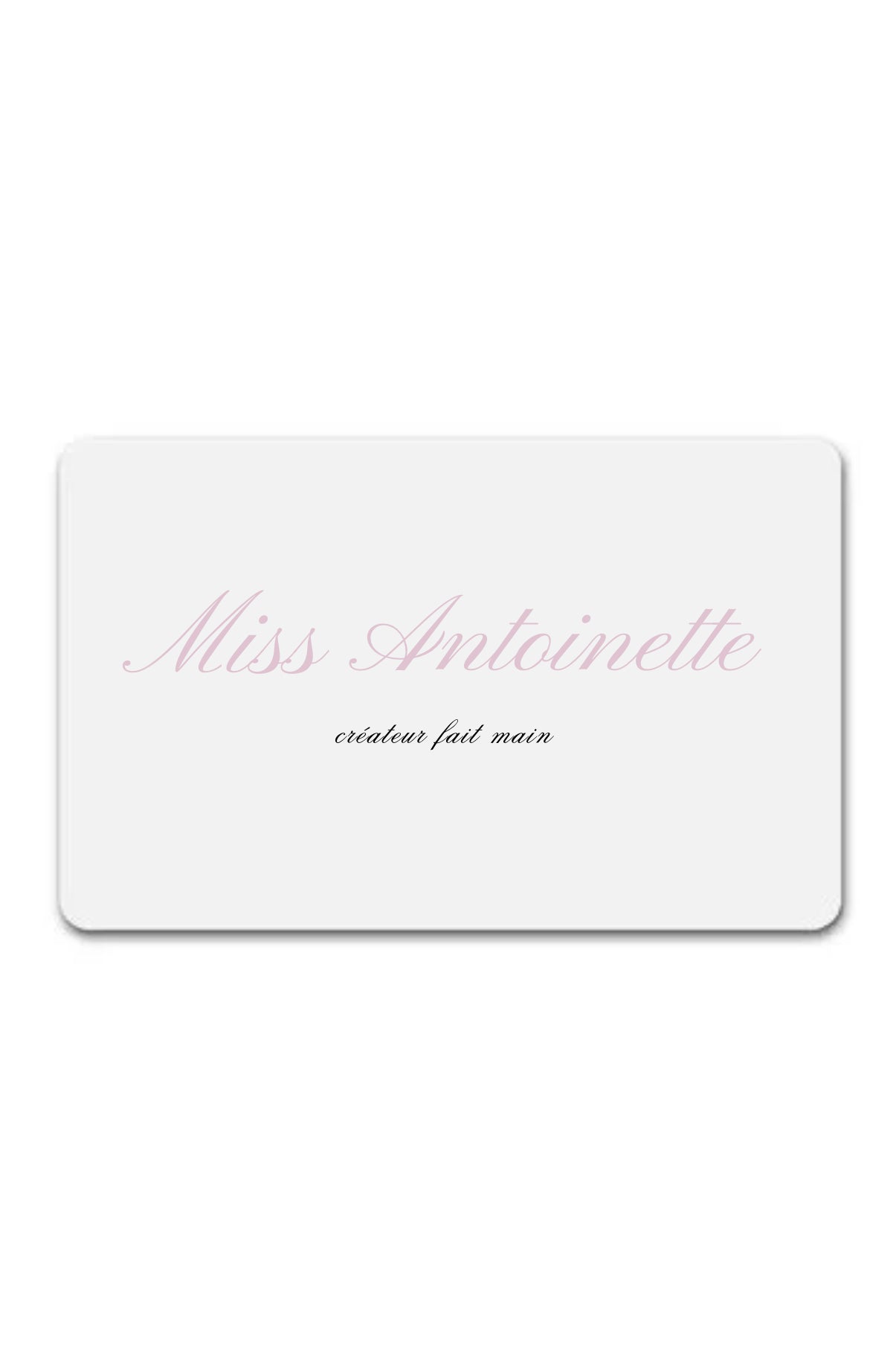 Editionstyles & Miss Antoinette Gift Card