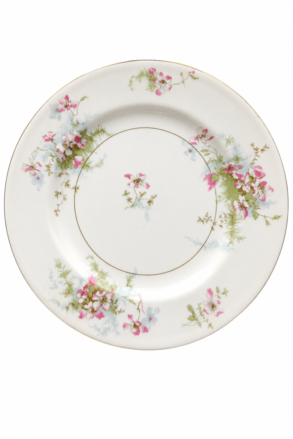 Vintage Theodore Haviland New York “Apple Blossom” Large Dinner Plate | Made in America