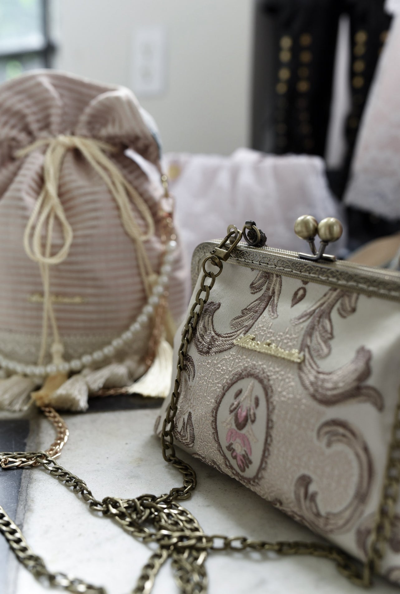 The Château Clasp Handbag