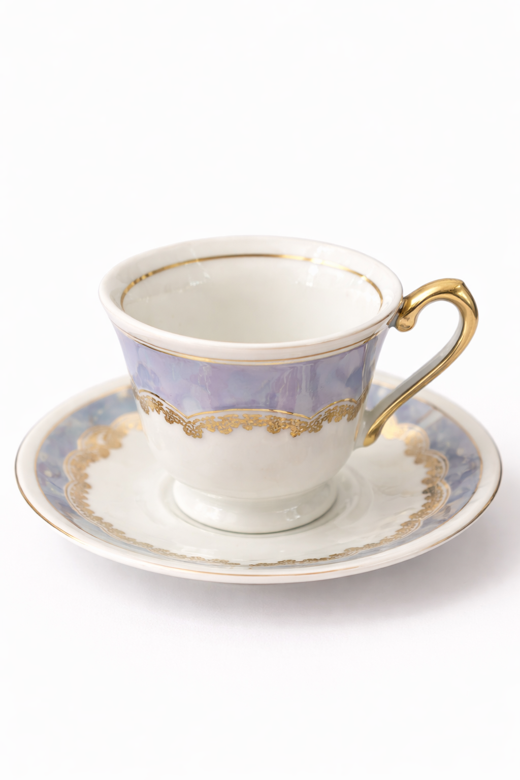 Vintage 1950s Fabrika Porculana Zaječar Coffee Set | 13 Piece Porcelain Set, Yugoslavia