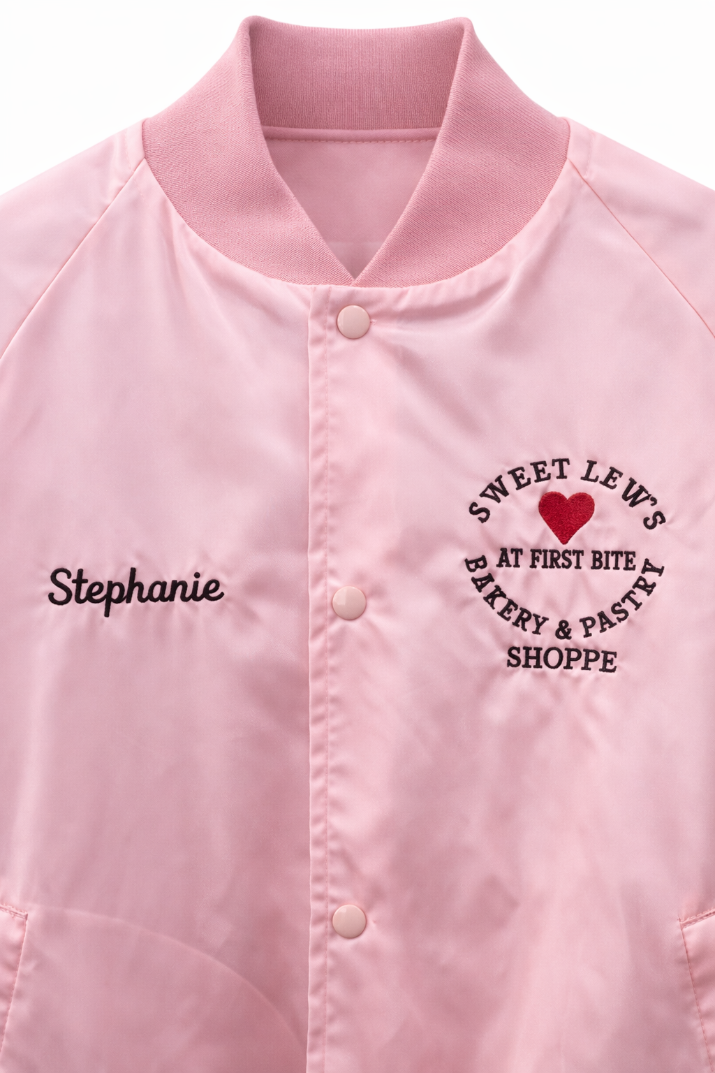 Pink Varsity Sweetheart Jacket