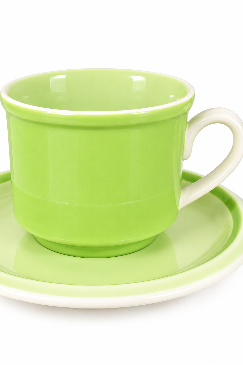 Vintage 1970s Mikasa Twice Nice Mint Green Teacup & Saucer Set – Japan