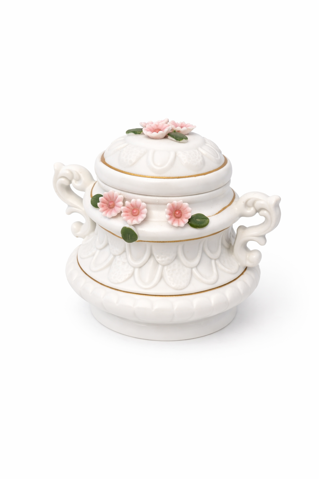 Petite Fleur Royale | Vintage Porcelain Bijou Box