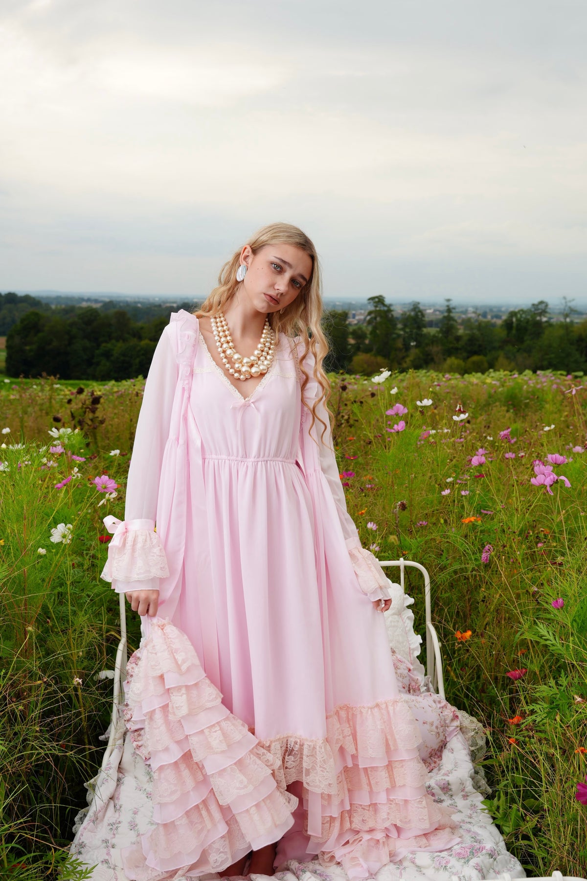 The Marie Rosalie Nightgown Set | Miss Antoinette Pre-Order | Limited Quantity