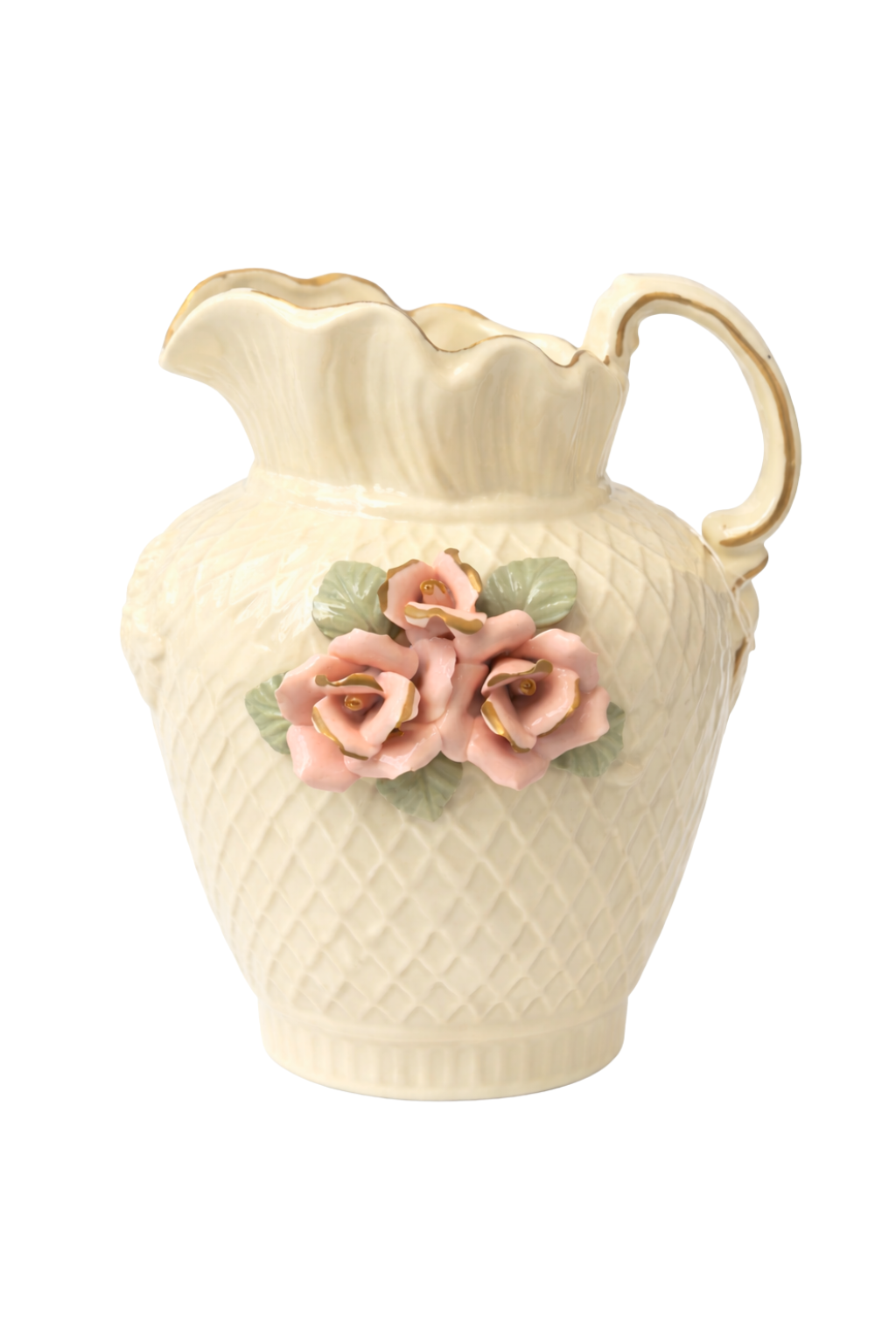 Blush Rose Cottage Water Pitcher