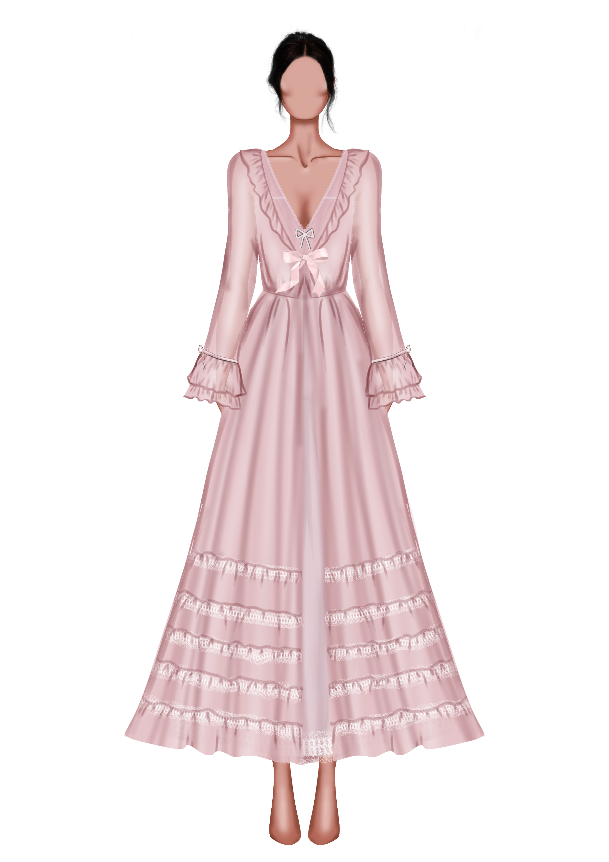 The Marie Rosalie Nightgown Set | Miss Antoinette Pre-Order | Limited Quantity