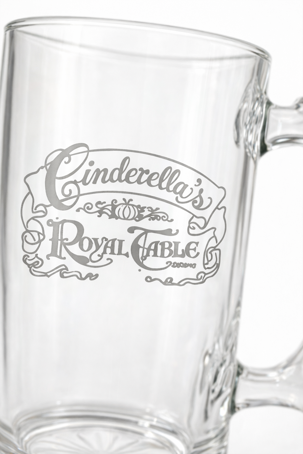 Cinderella’s Royal Table Beer Mug Set (Disney World) | Set of 2 Glass Steins