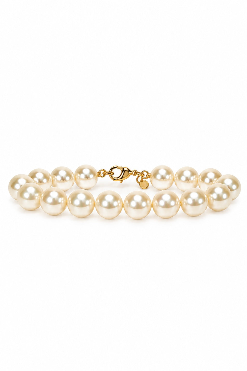 Vintage 1990s Premier Designs Classic Oversized Faux Pearl Bracelet