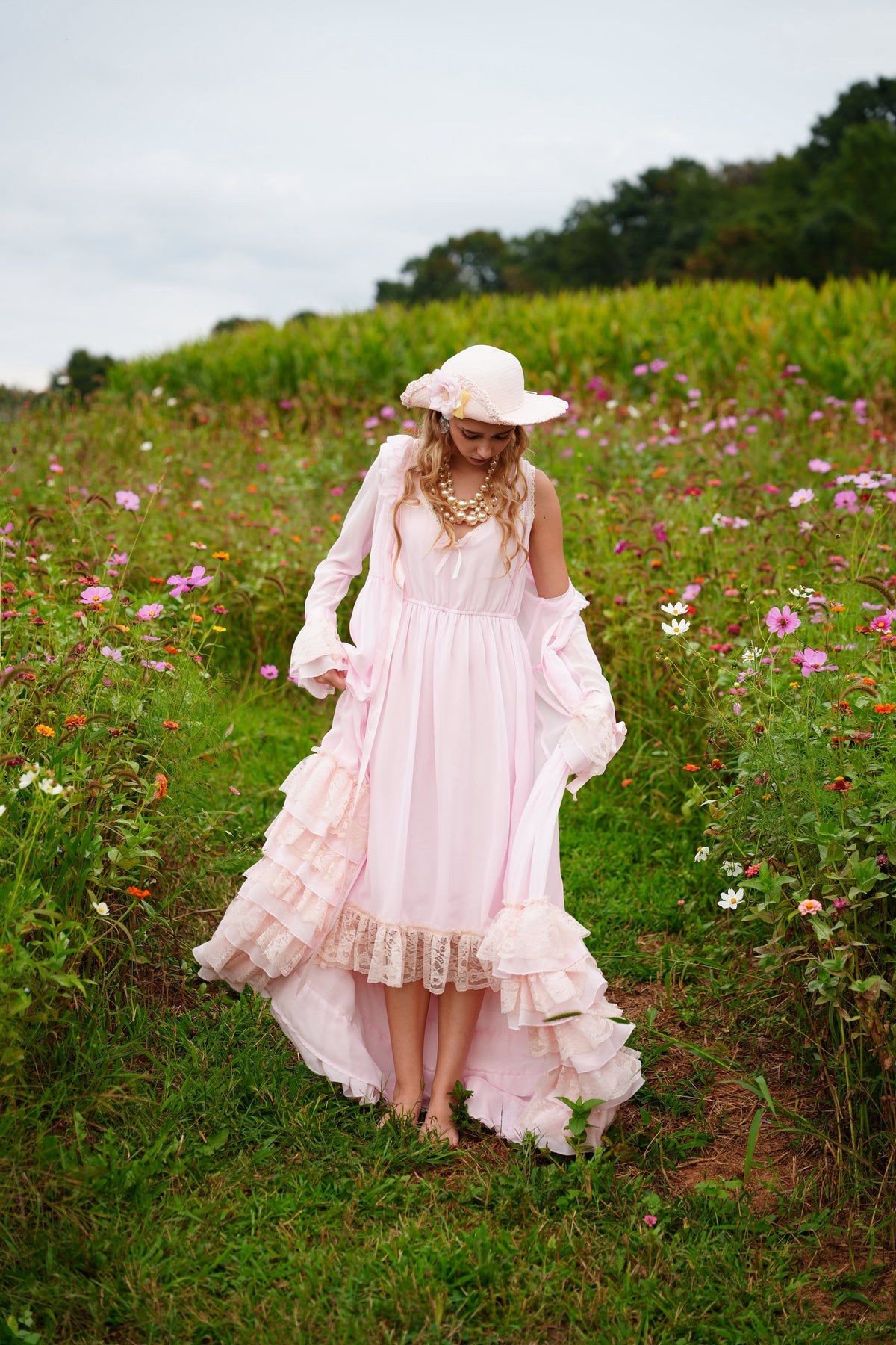 The Marie Rosalie Nightgown Set | Miss Antoinette Pre-Order | Limited Quantity