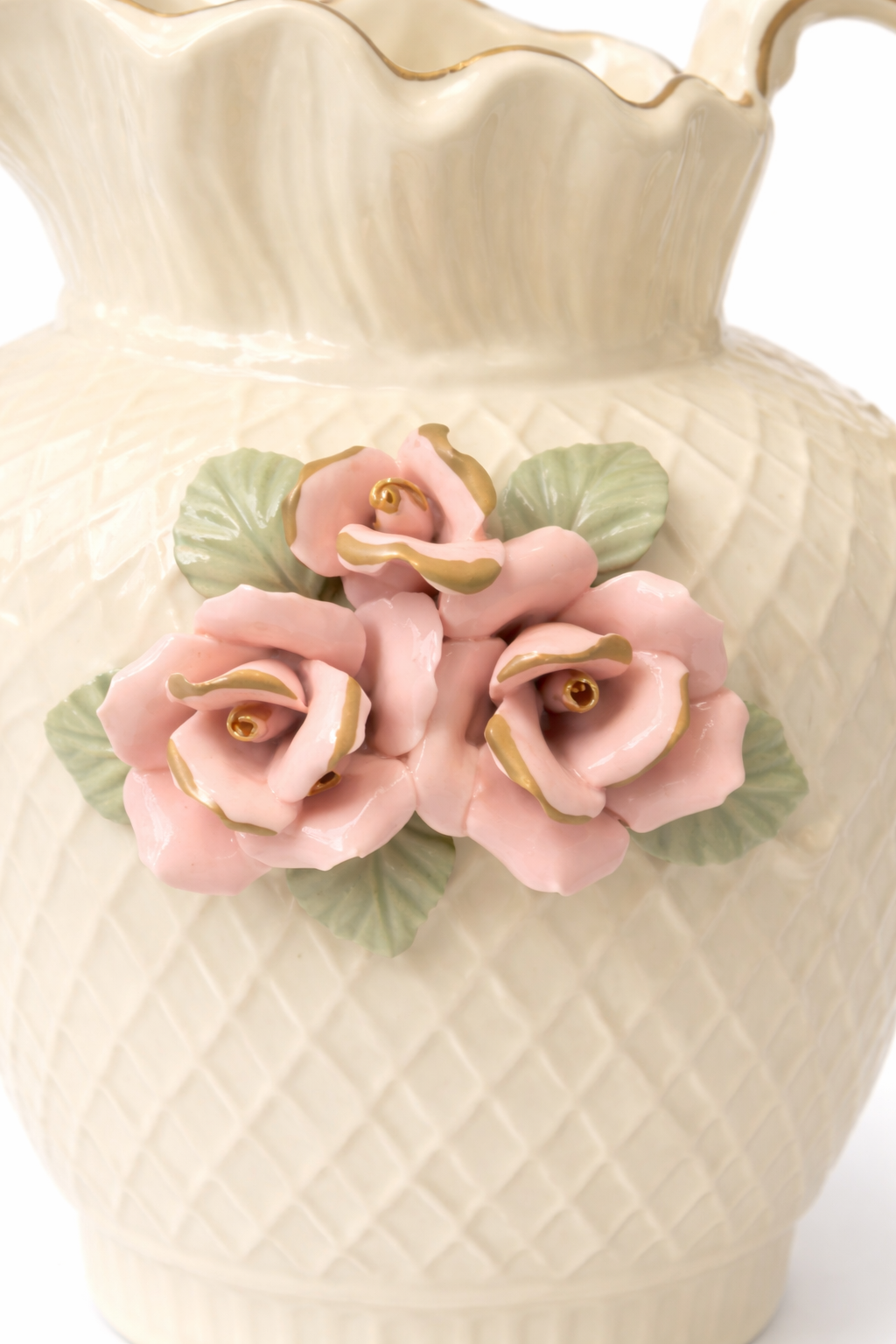 Blush Rose Cottage Water Pitcher