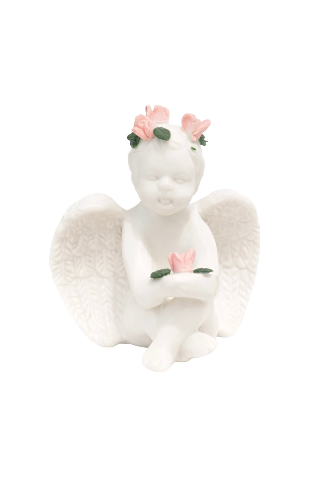 Little Rose Cherub Figurine