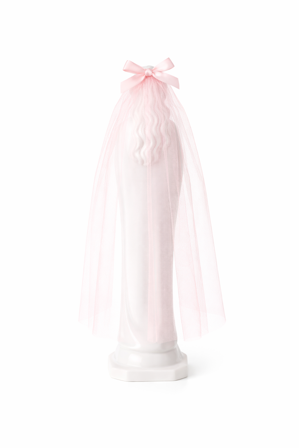 Vintage 1970s Homeco Virgin Mary Statue – Porcelain Religious Figure