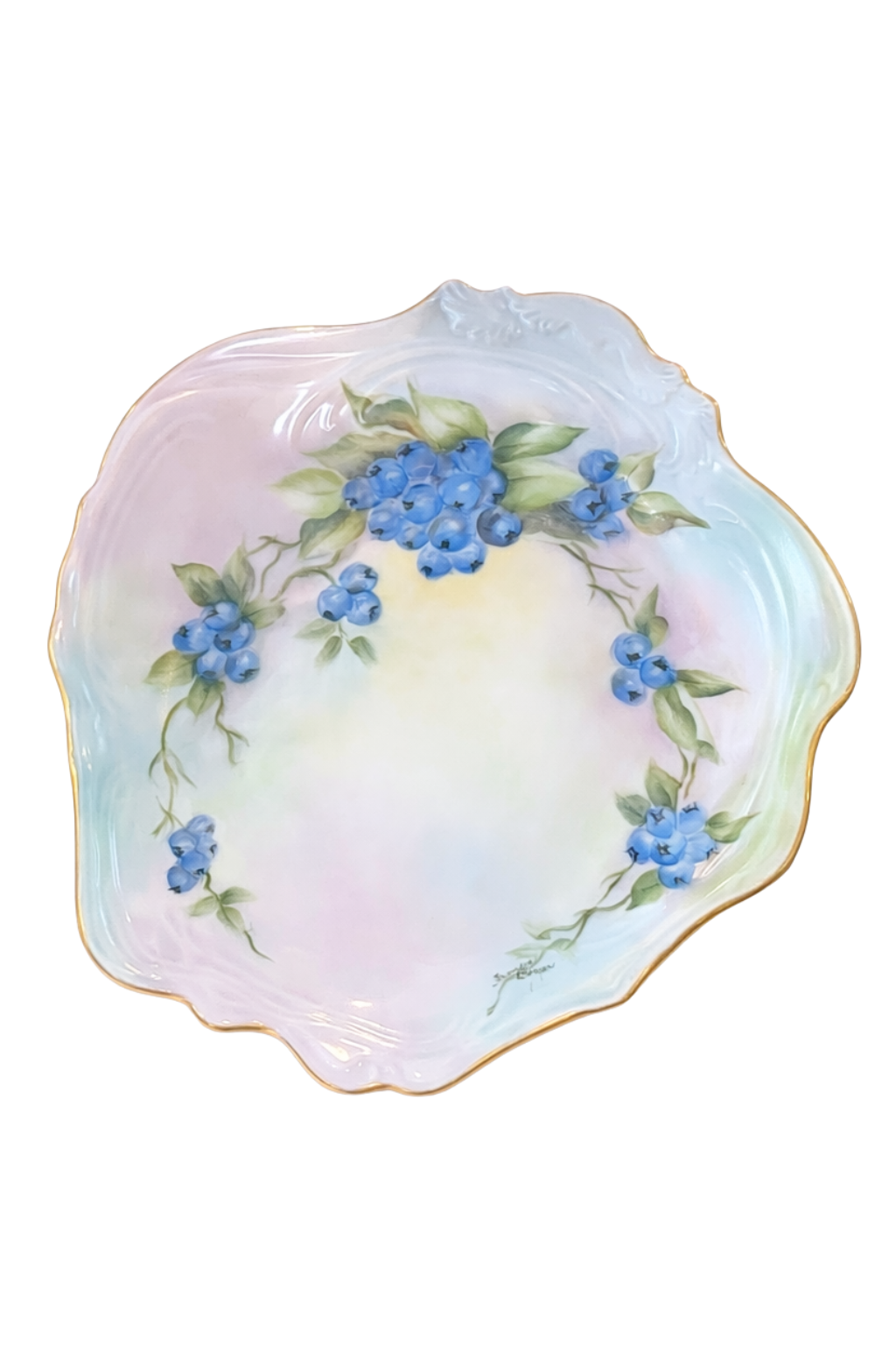 Bleuets en Fleurs | Decorative Wall Plate