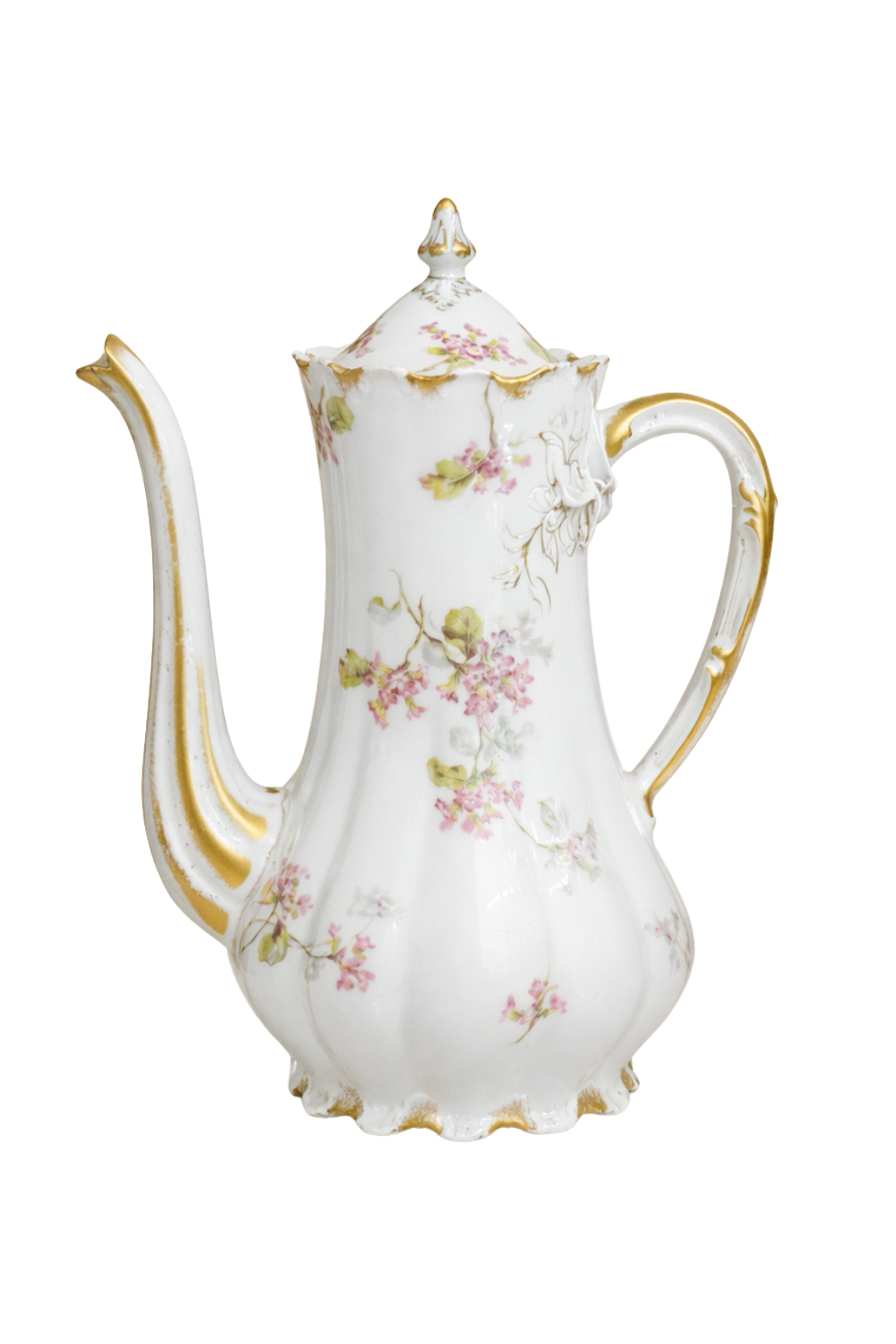 L’Heure du Chocolat | French Porcelain Chocolate Pot circa 1880s-1900s