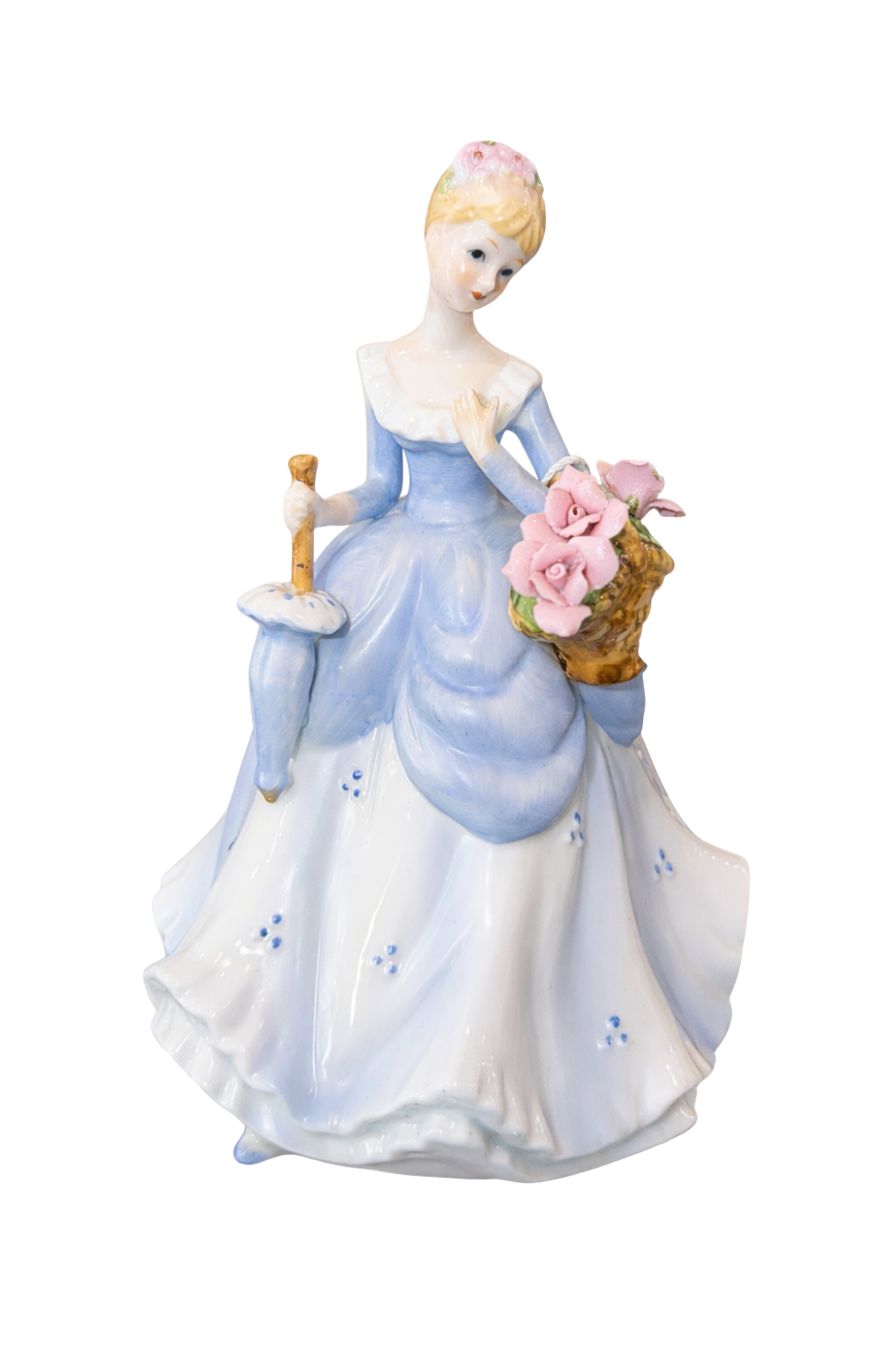 La Belle du Bal | Vintage Porcelain Lady Figurine