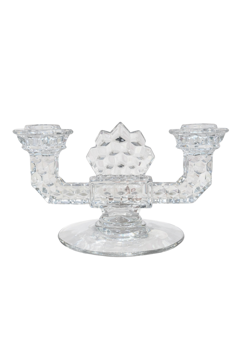 Clarté du Soir | Vintage Glass Candle Holder