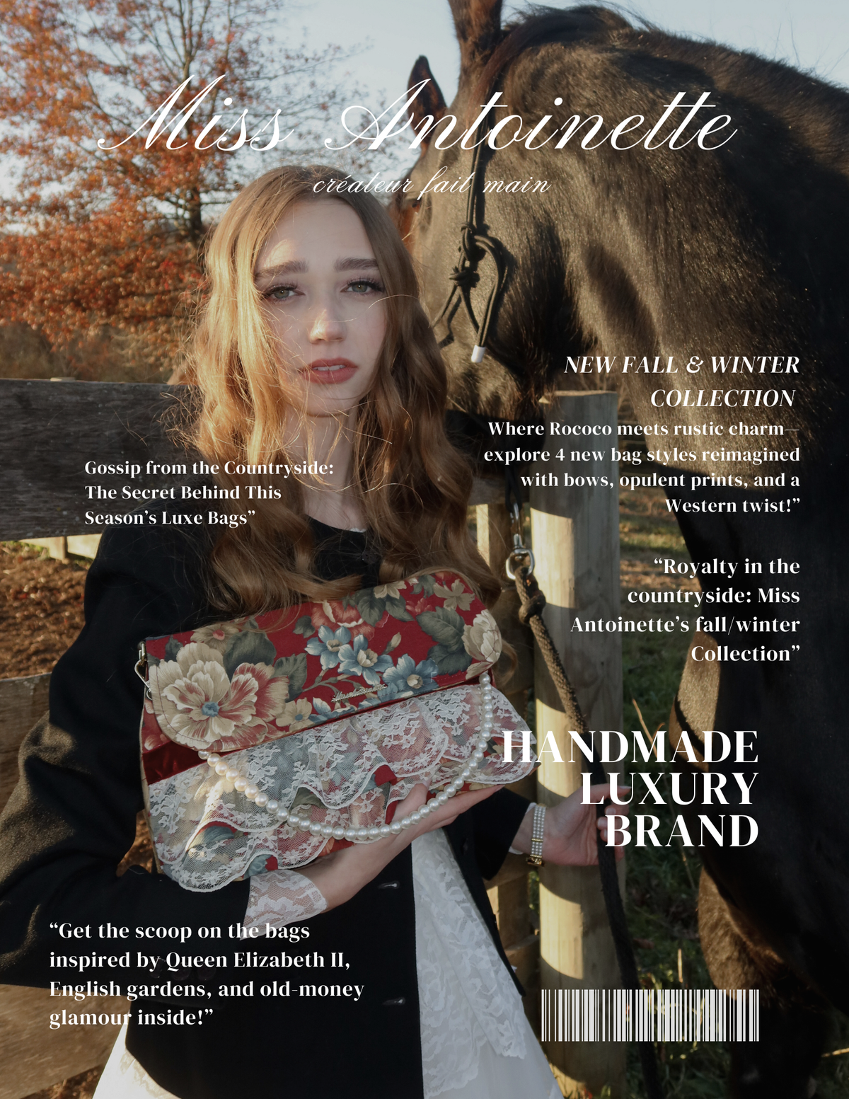 COUNTRYSIDE CHIC: THE STORY BEHIND MISS ANTOINETTE'S FALL WINTER COLLECTION