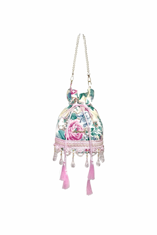 The Garden at Midnight Reticule Bag