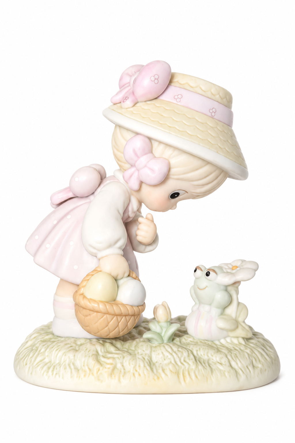 Vintage 1991 Precious Moments “Hoppy Easter Friend” Easter Figurine – Enesco 521906