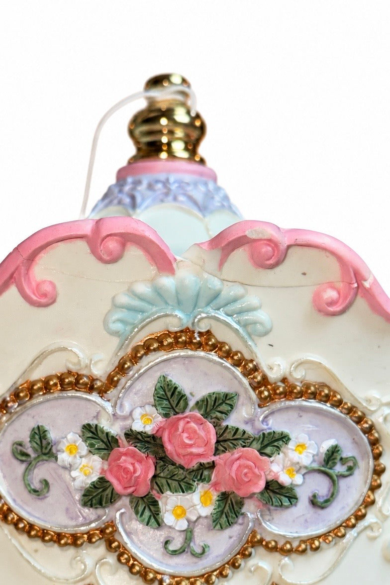 Vintage Rococo Musical Carousel | Hand-Crank Spinning Horse Music Box (RARE)