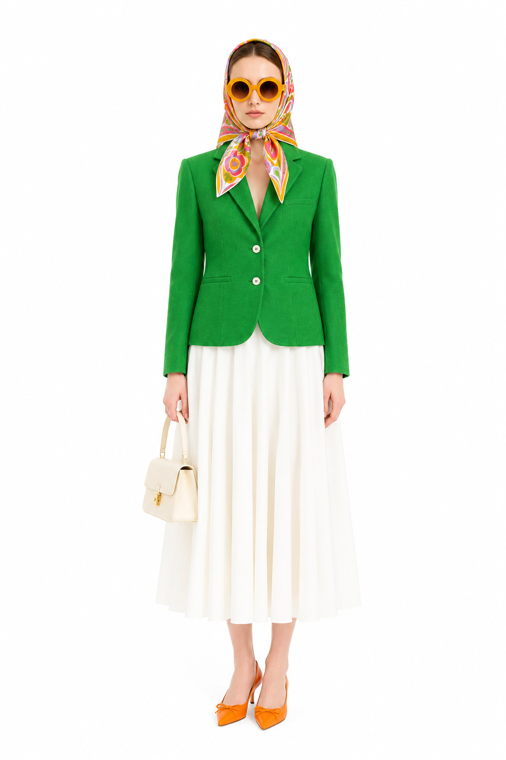 Vintage Evan-Picone Green Blazer Jacket | Classic Tailored Preppy Blazer | Small/Medium