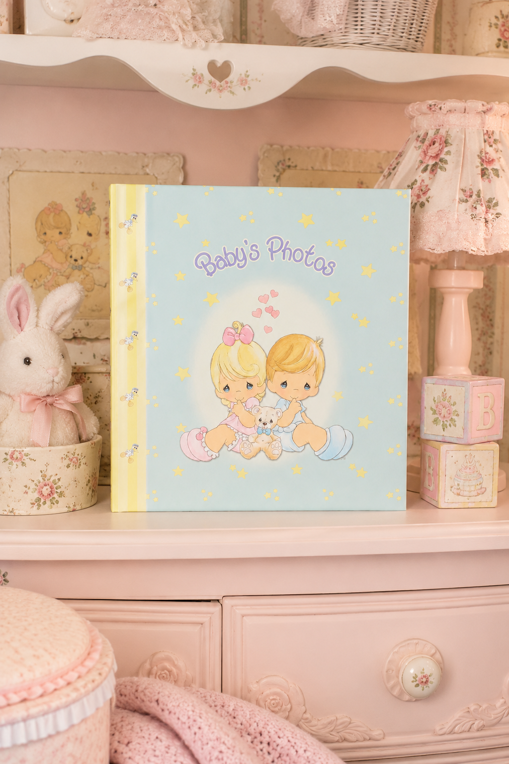 Precious Moments Baby Photo Album | New Keepsake Memory Book | Nursery Gift