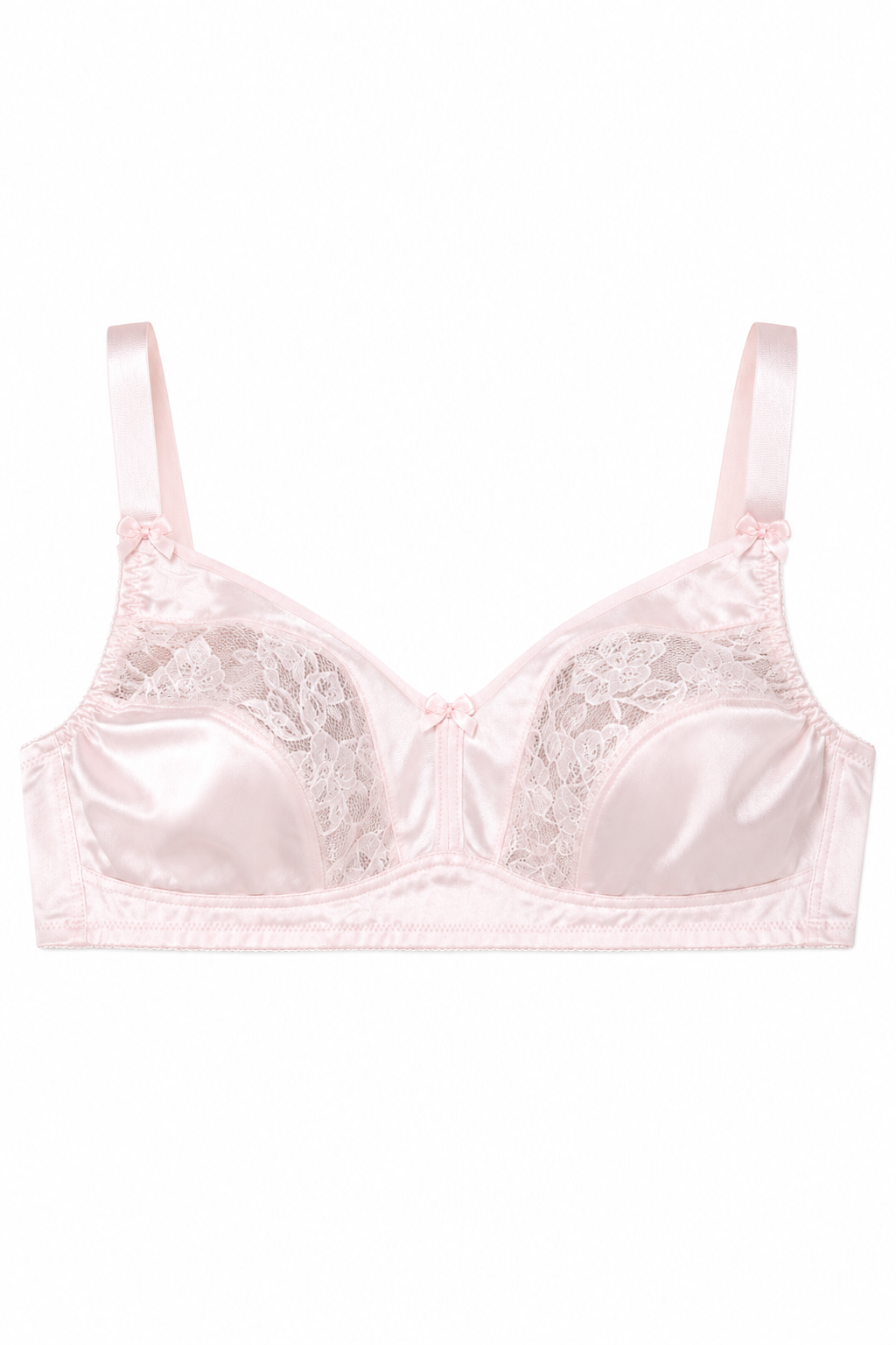 Vintage Inspired Pink Lace Bralette | Size 34C | NWT Soft Feminine Lingerie