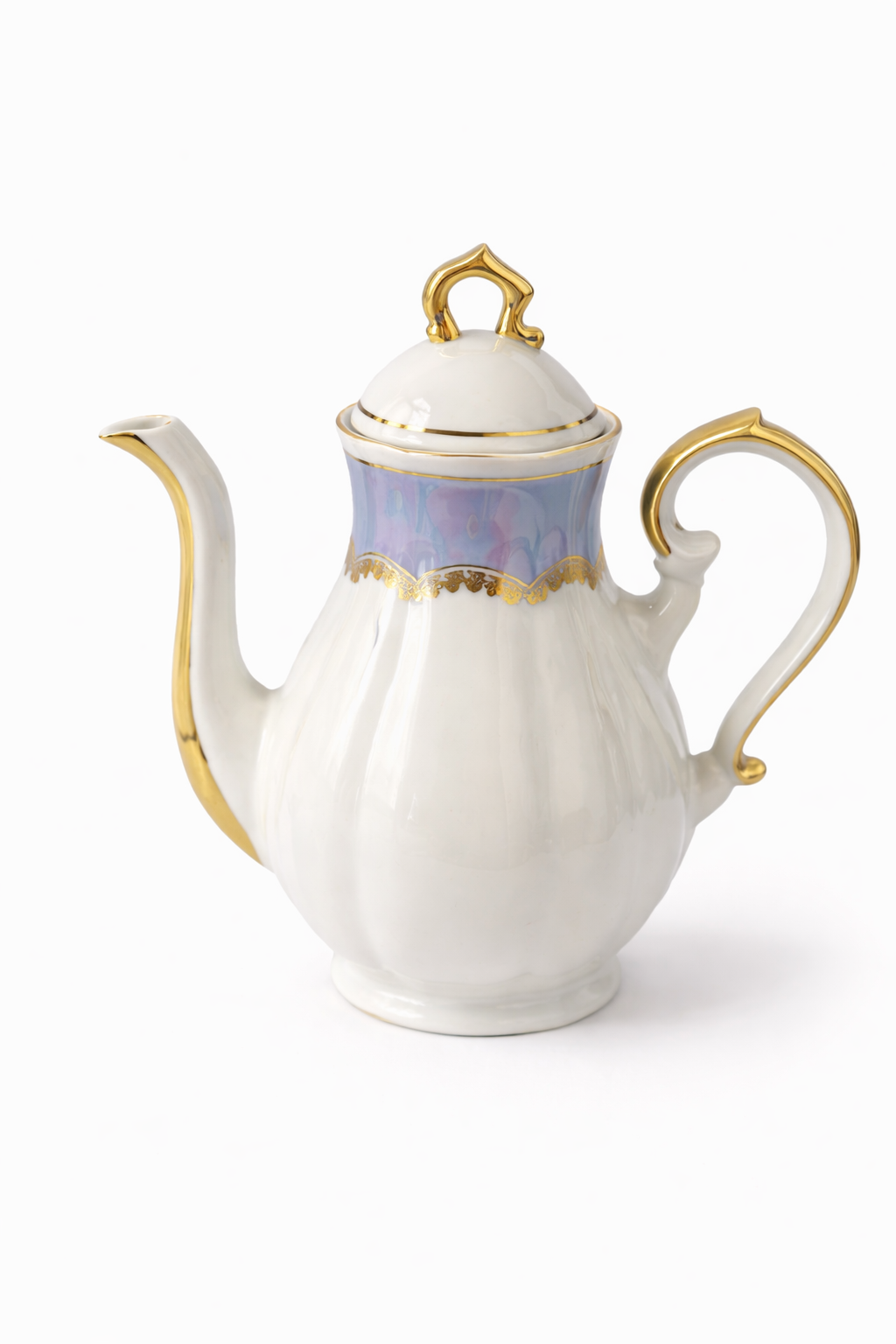 Vintage 1950s Fabrika Porculana Zaječar Coffee Set | 13 Piece Porcelain Set, Yugoslavia