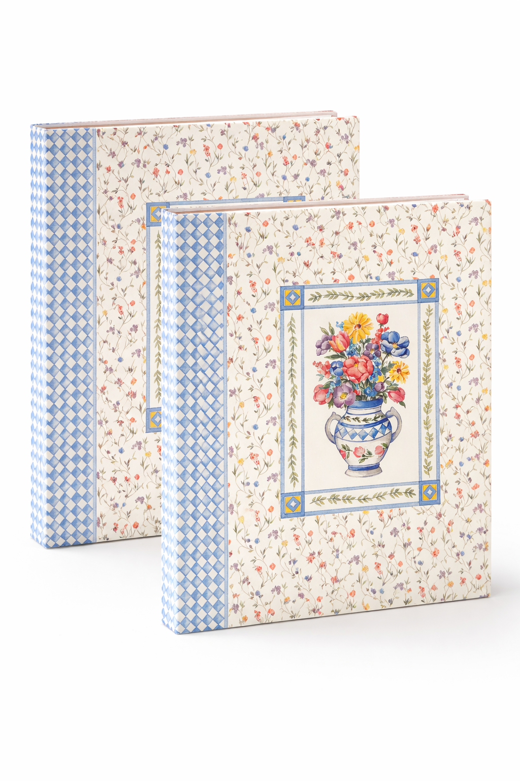 Vintage Floral Keepsake Scrapbook | Cottage Garden Motif