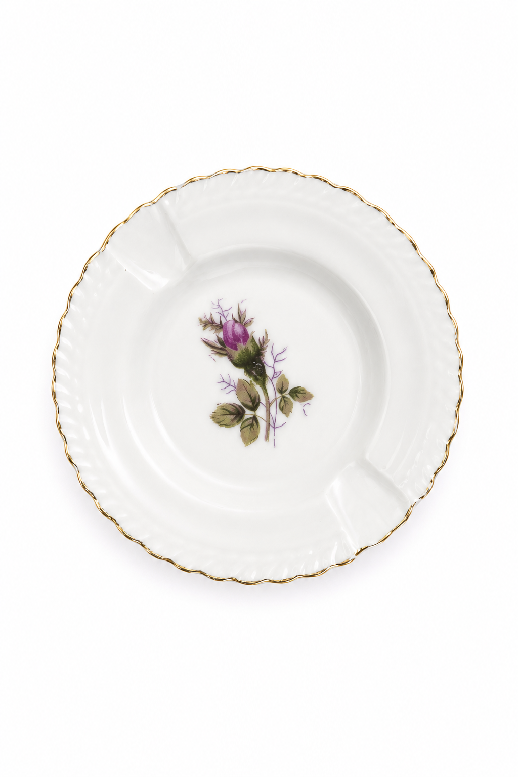Vintage Mini Pink Rose Jewelry Trinket Dish – Two Floral Designs