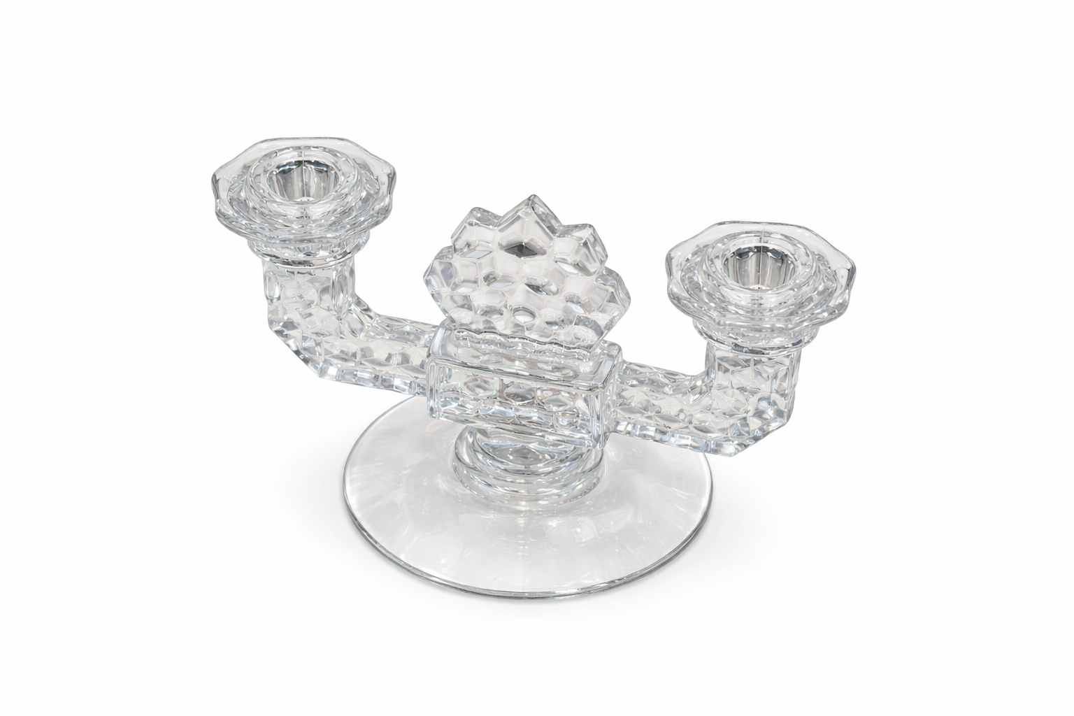 Clarté du Soir | Vintage Glass Candle Holder