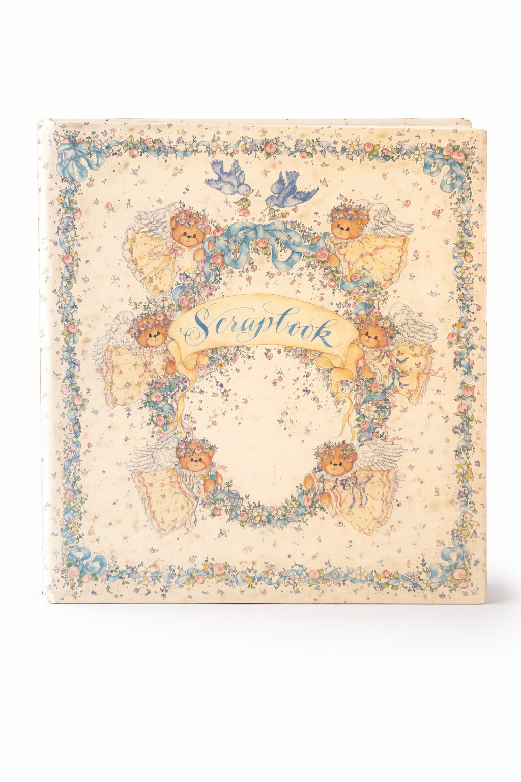 Vintage Angel Cherub Scrapbook | Romantic Cottage Keepsake