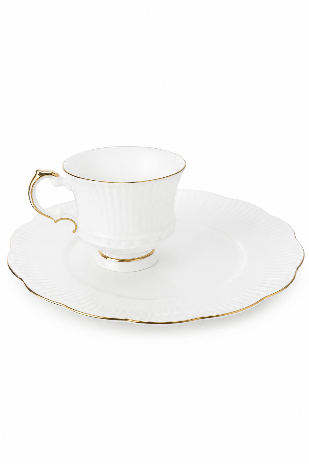 Vintage Elizabethan Fine Bone China Tea Cup & Snack Plate Set | Made in England | 1960s–1970s