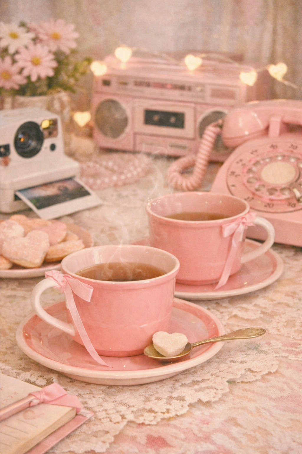 Bubblegum Dreams | Mikasa Pink Teacup & Saucer
