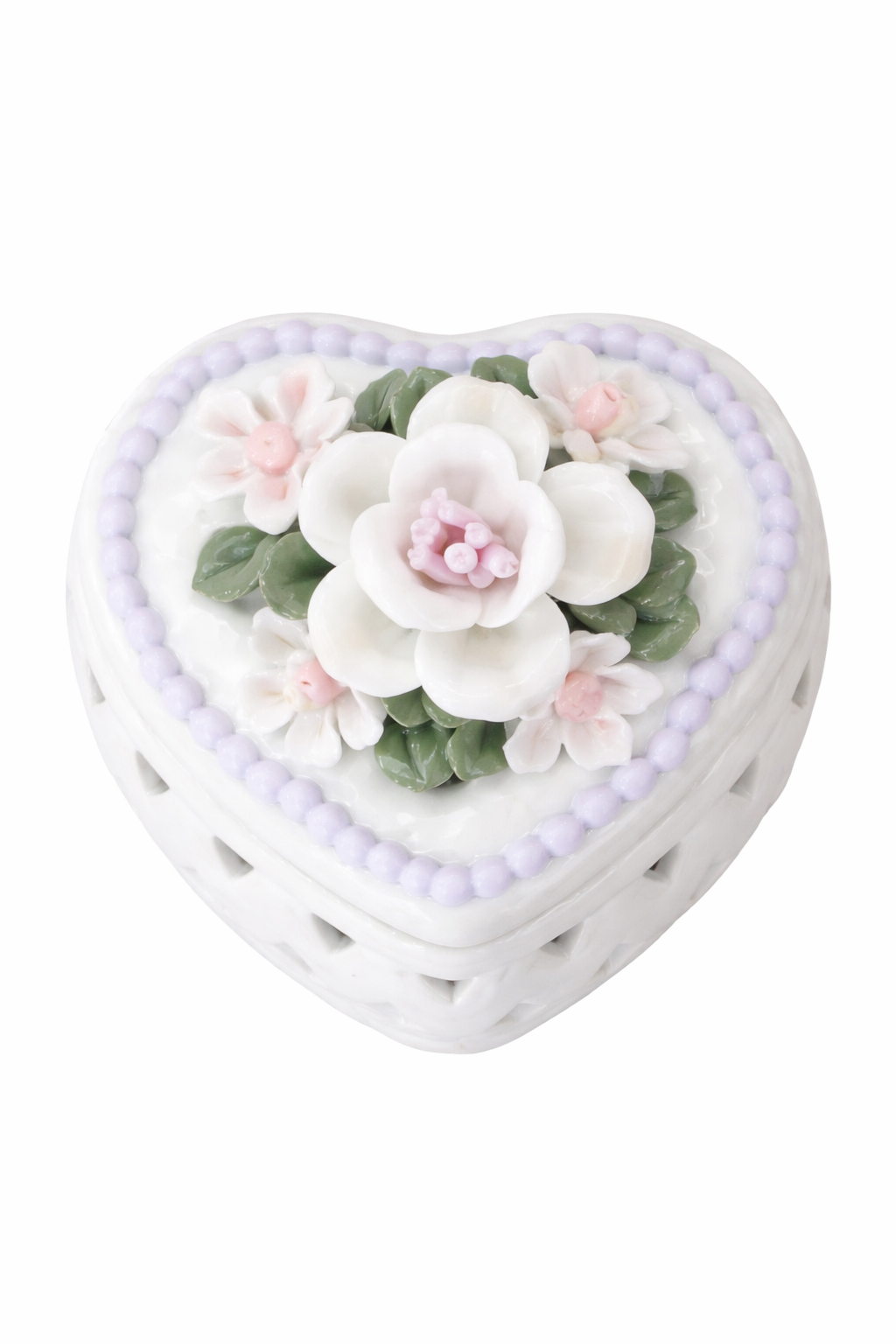 Coeur de Fleur | Vintage Heart Trinket Box