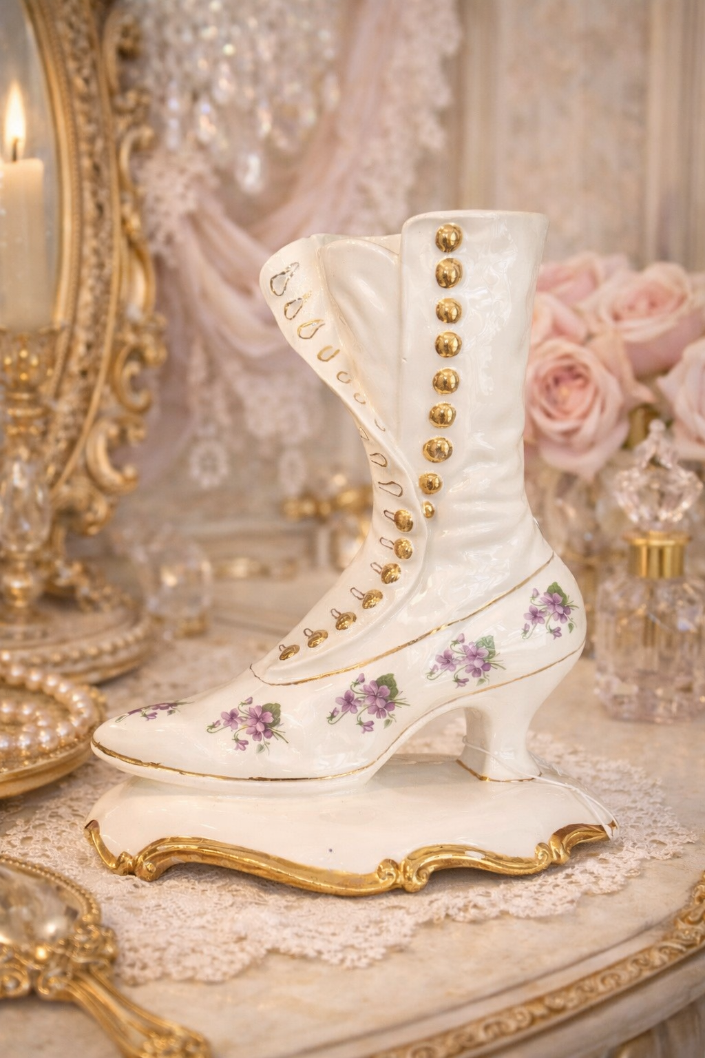 The Parlor Porcelain Boot