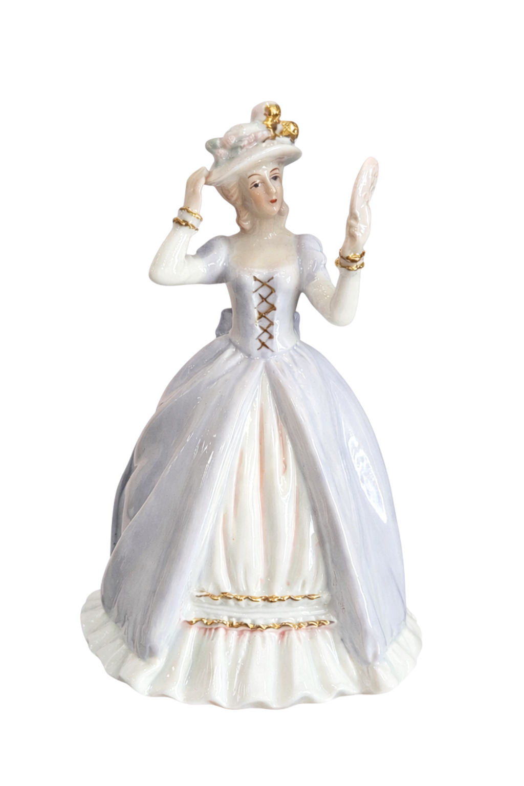 Victorian Waltz Lady | Vintage Porcelain Musical Figurine