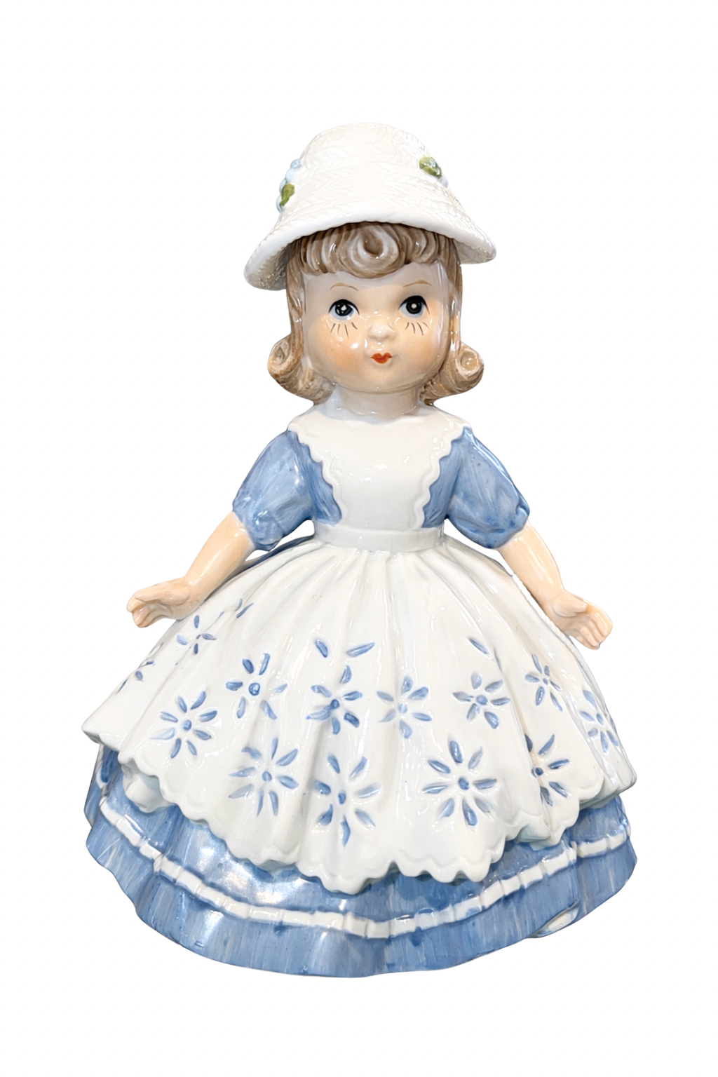 Bluebell Darling | Vintage Style Porcelain Girl Figurine